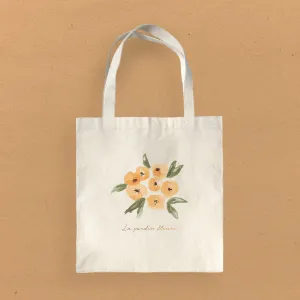 Le Jardin Fleuri Yellow - Spring Canvas Tote Bag