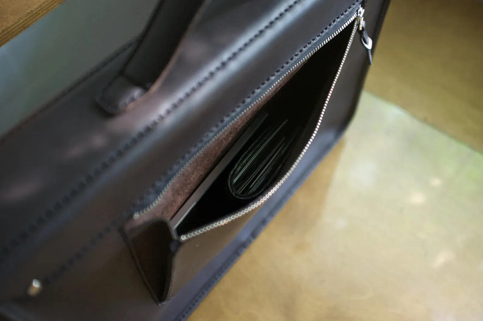 Leather Messenger Bag, Messenger bag