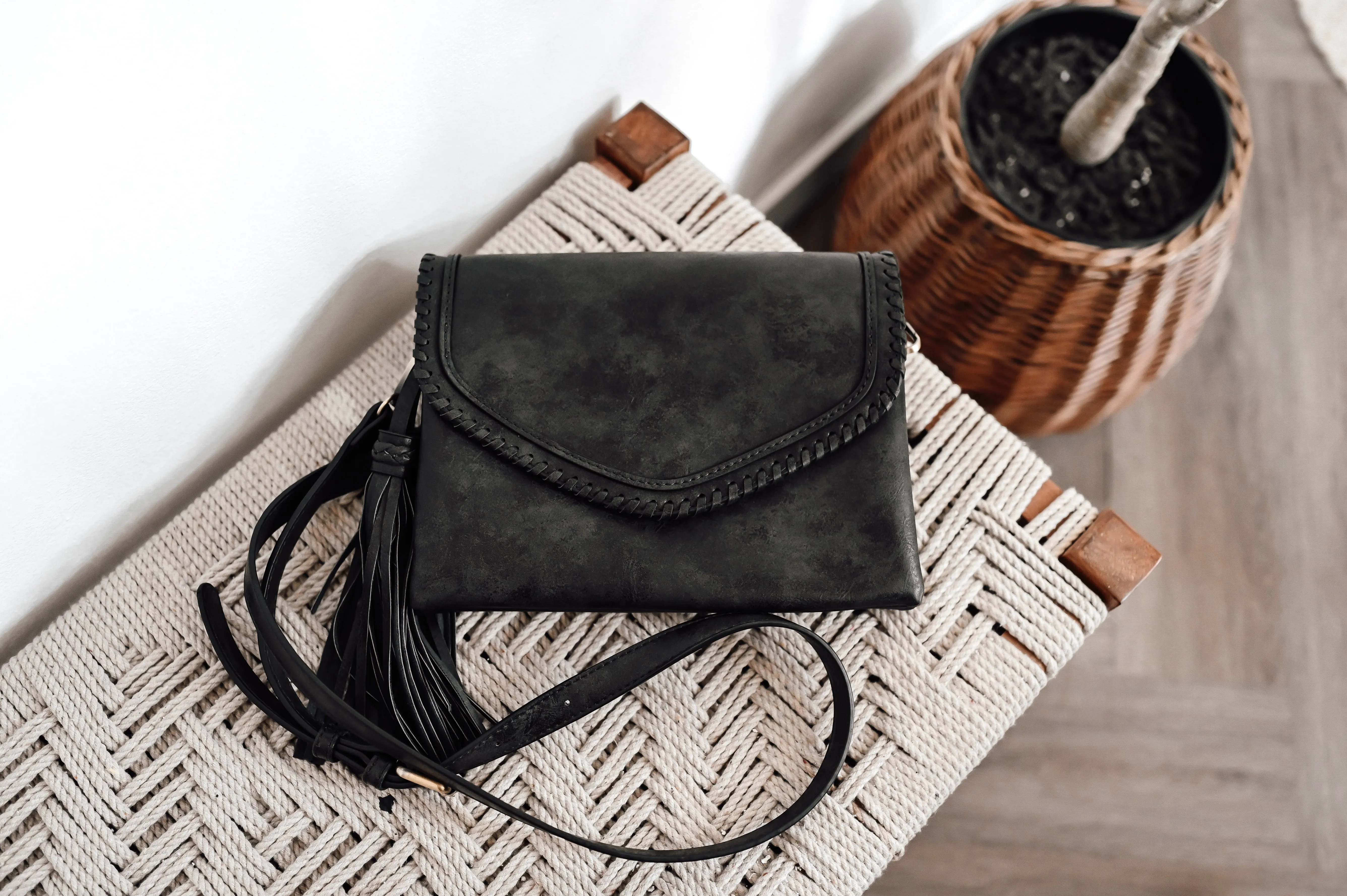 Lennox Crossbody - Charcoal *FINAL SALE*