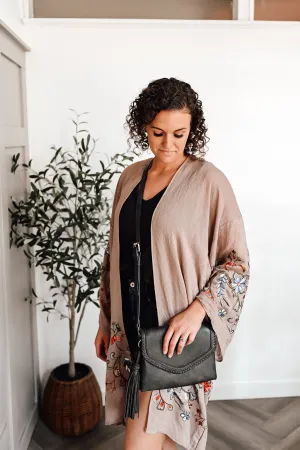 Lennox Crossbody - Charcoal *FINAL SALE*