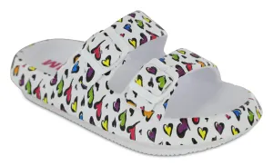 LIBBIE - White multi heart