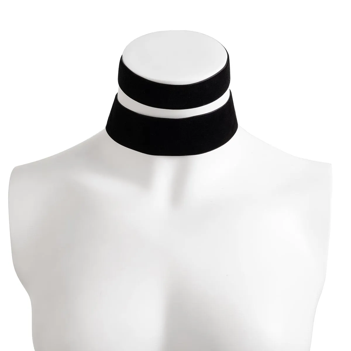 Lolita Layered Velvet Choker Necklace Set