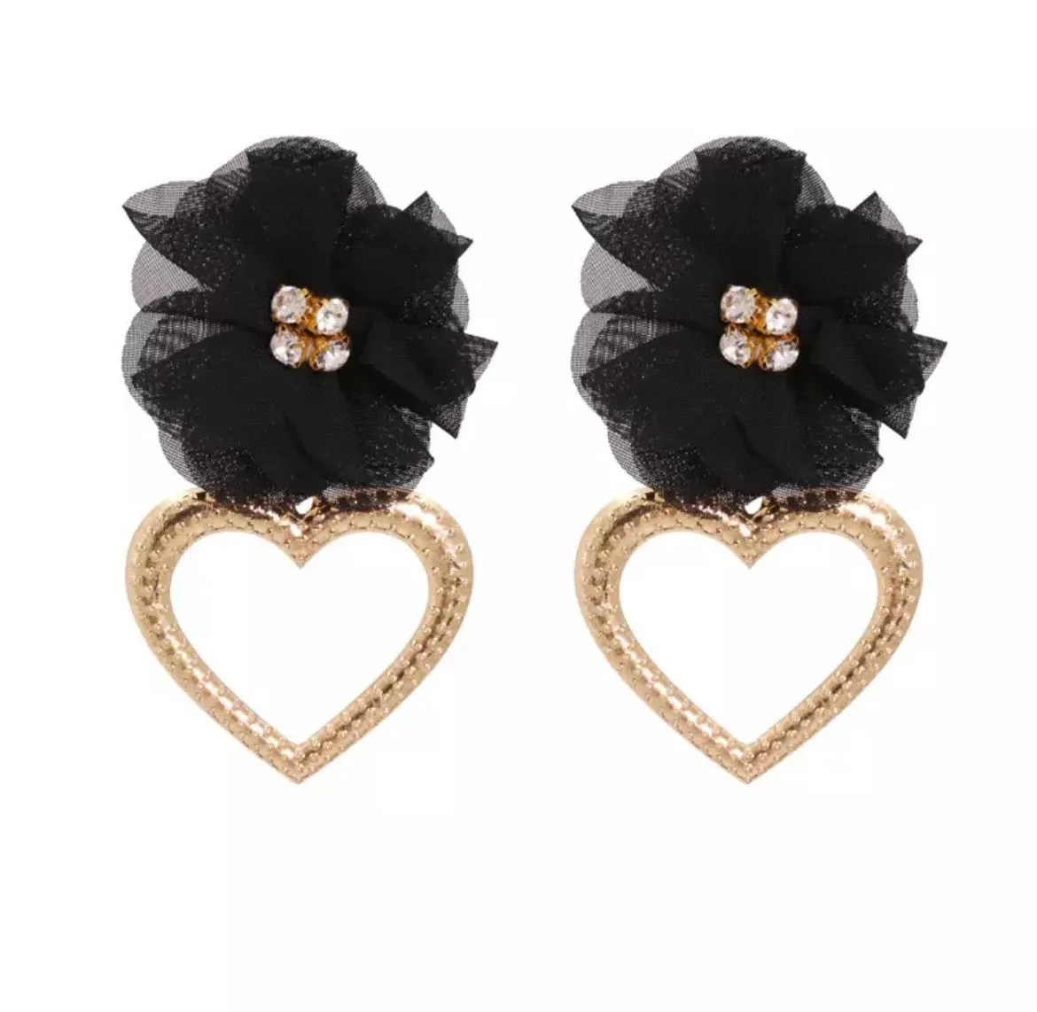 LOTUS STATEMENT EARRINGS