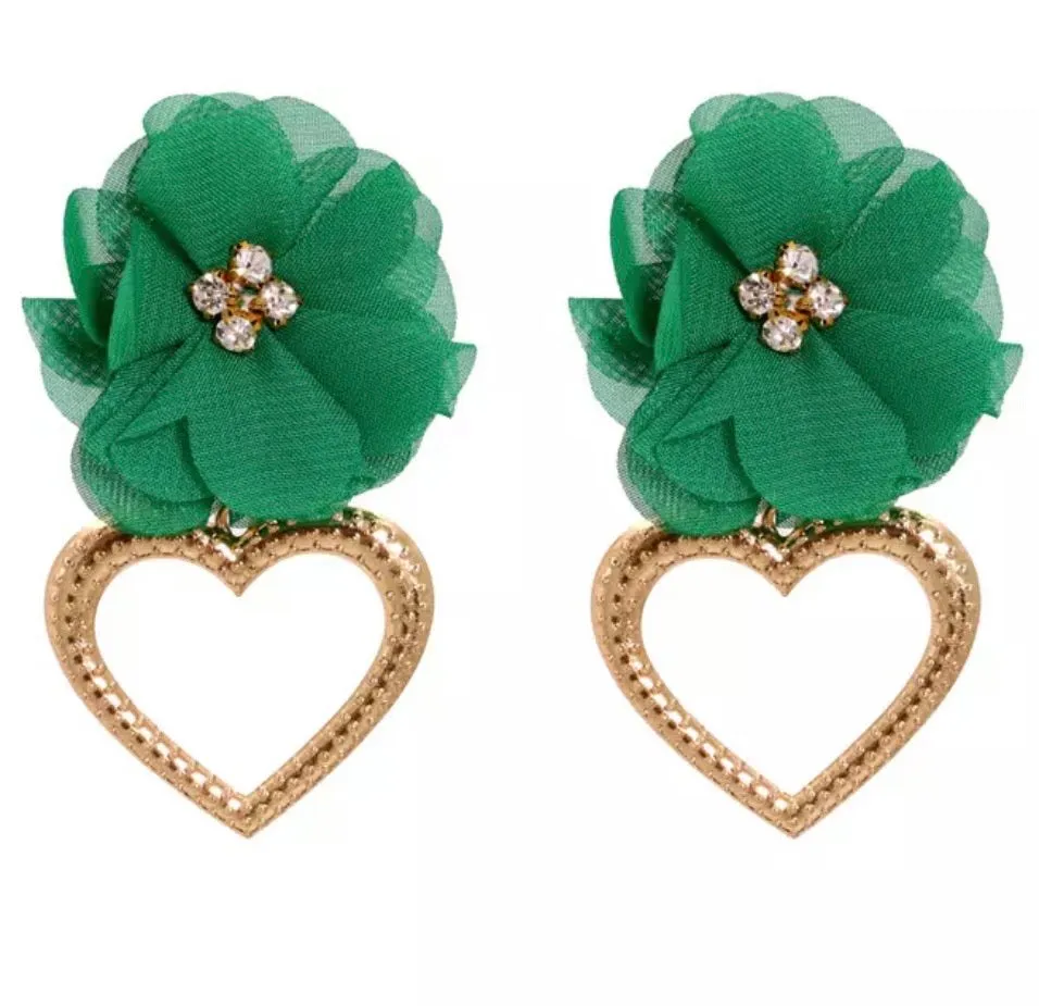 LOTUS STATEMENT EARRINGS