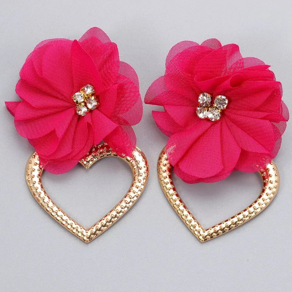 LOTUS STATEMENT EARRINGS