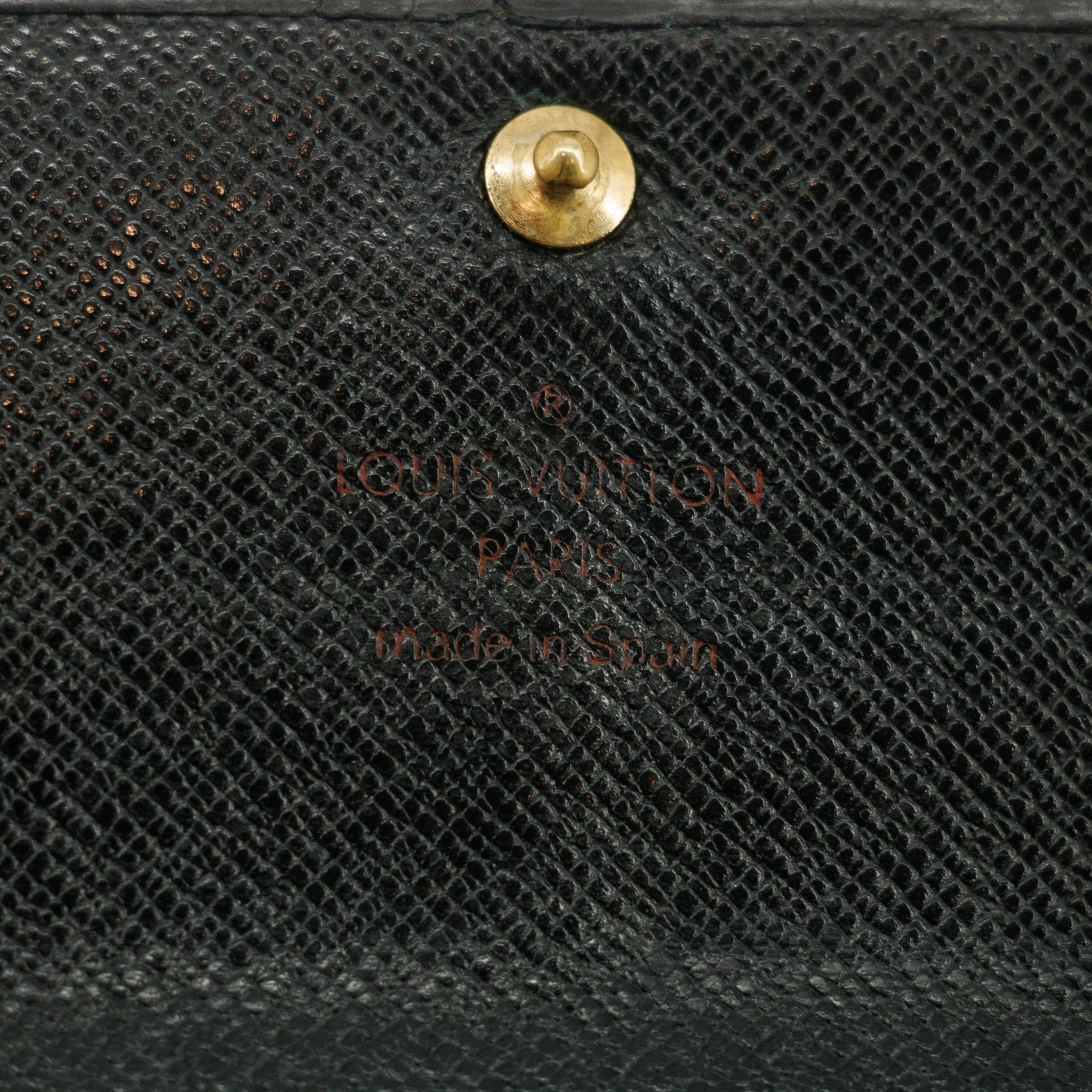 Louis Vuiton Black Epi Leather Sarah Long Wallet #3294