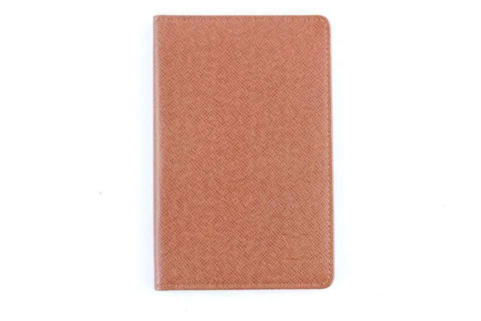 Louis Vuitton Brown Taiga Id Holder Wallet Case 220079