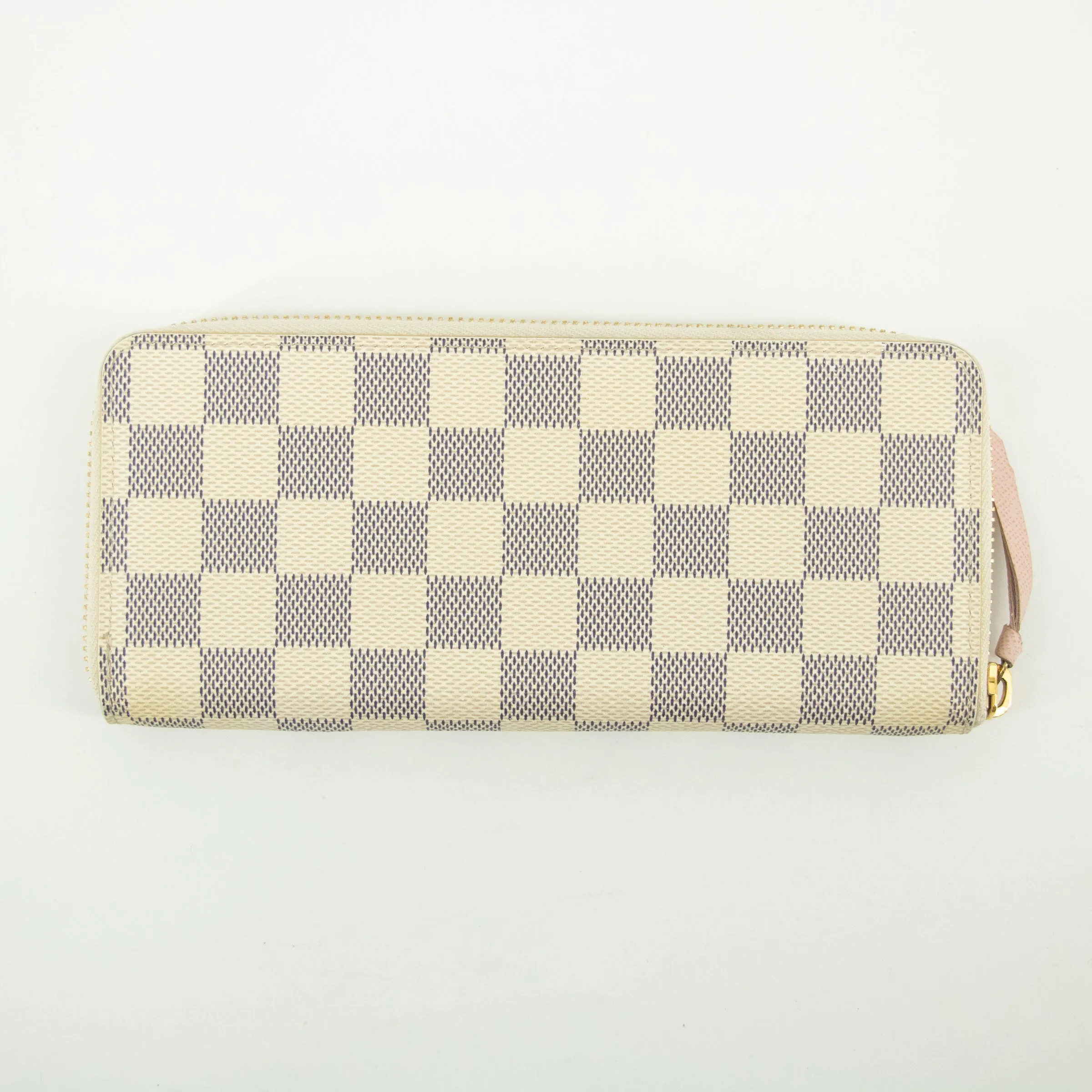 Louis Vuitton Damier Azur Clemence Long Wallet #2369
