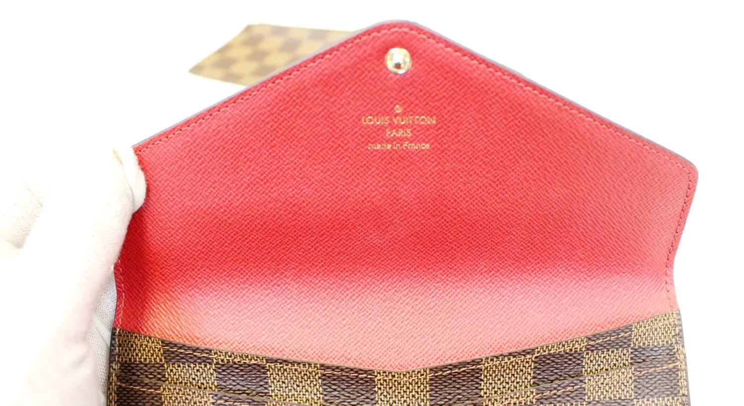 LOUIS VUITTON Damier Ebene Josephine Wallet