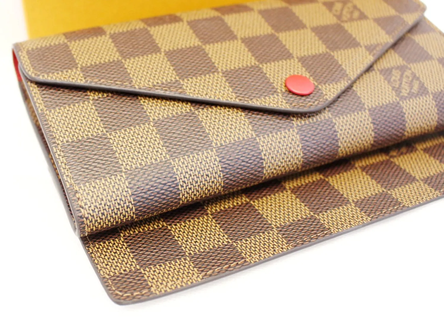 LOUIS VUITTON Damier Ebene Josephine Wallet