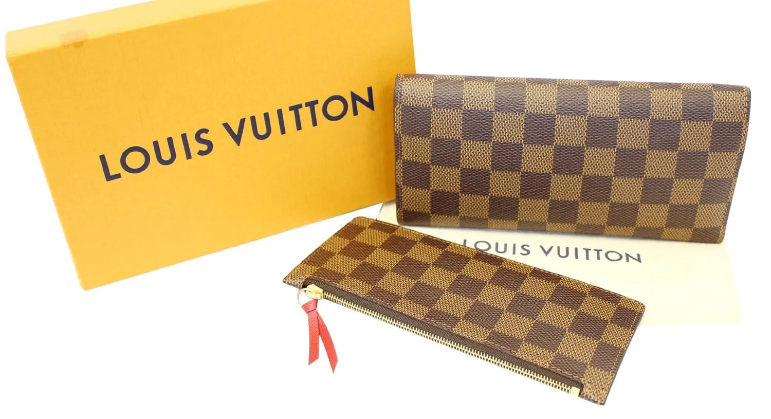 LOUIS VUITTON Damier Ebene Josephine Wallet