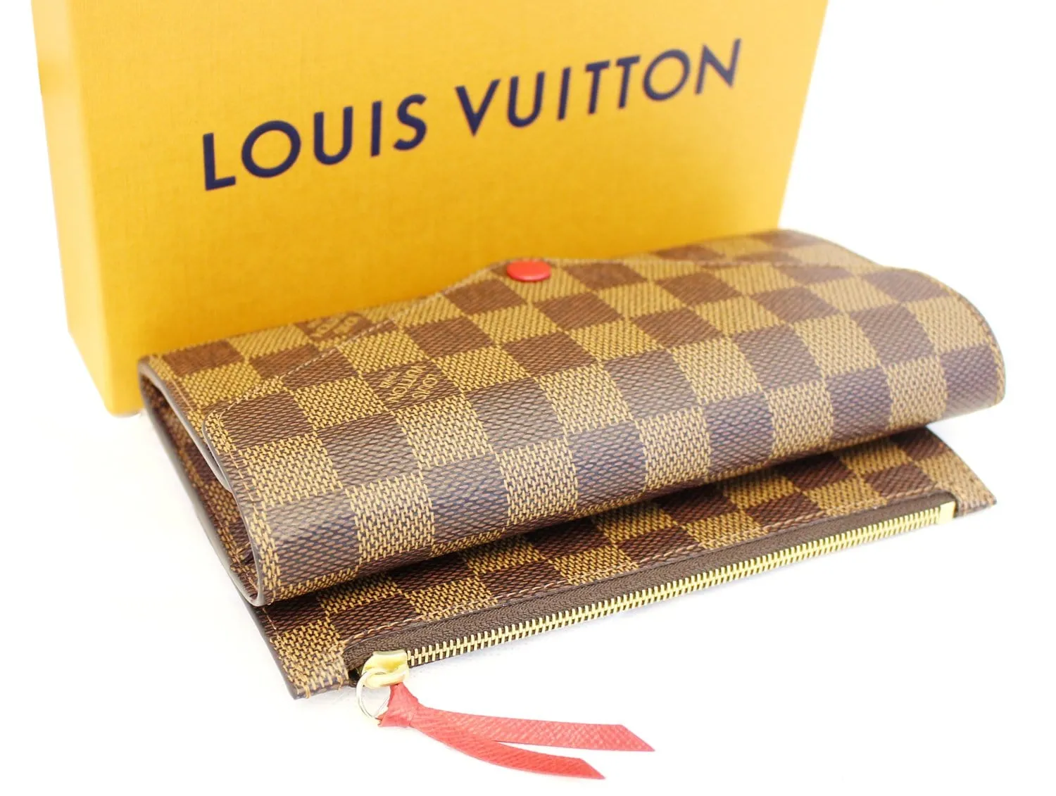 LOUIS VUITTON Damier Ebene Josephine Wallet