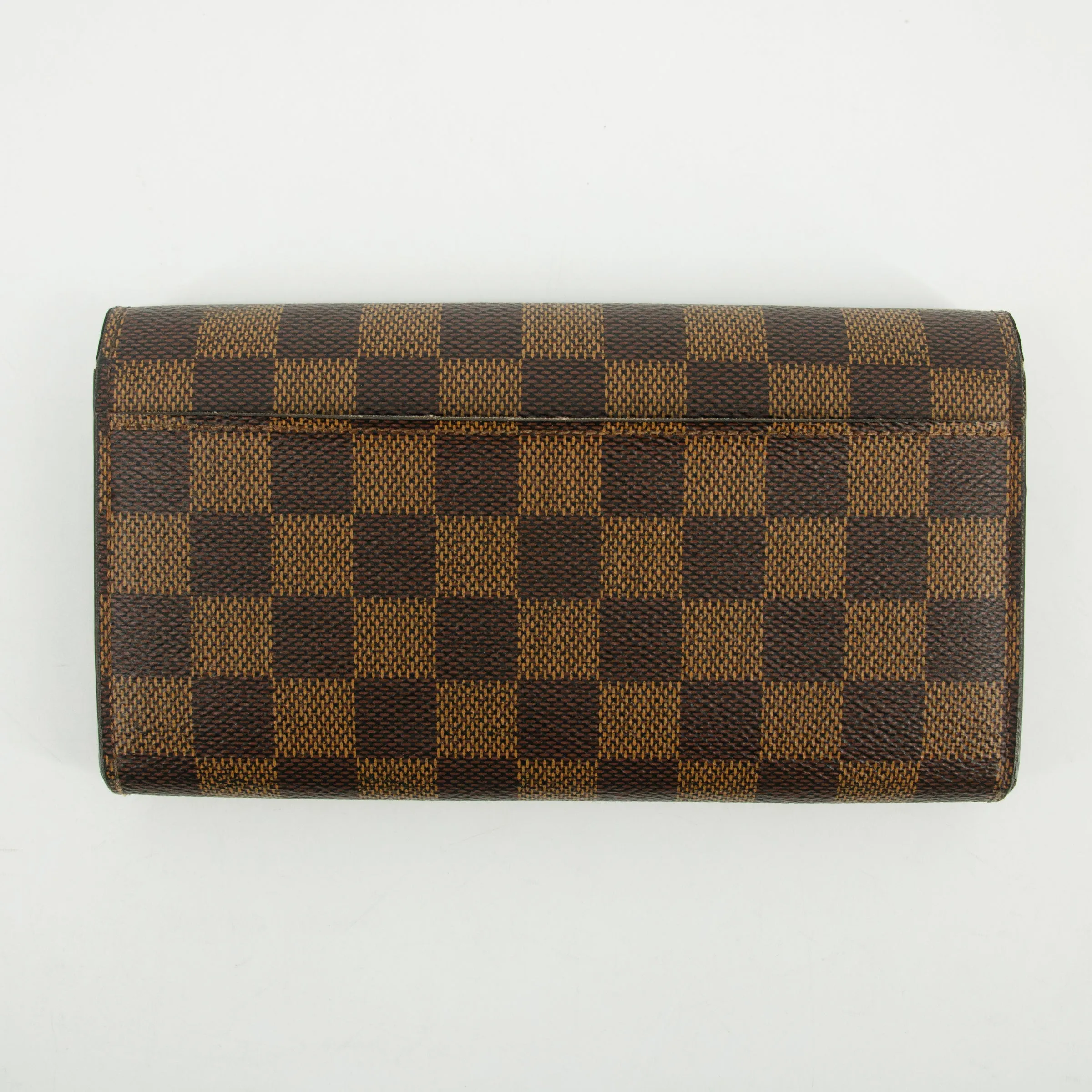 Louis Vuitton Damier Ebene Sarah Wallet #1829