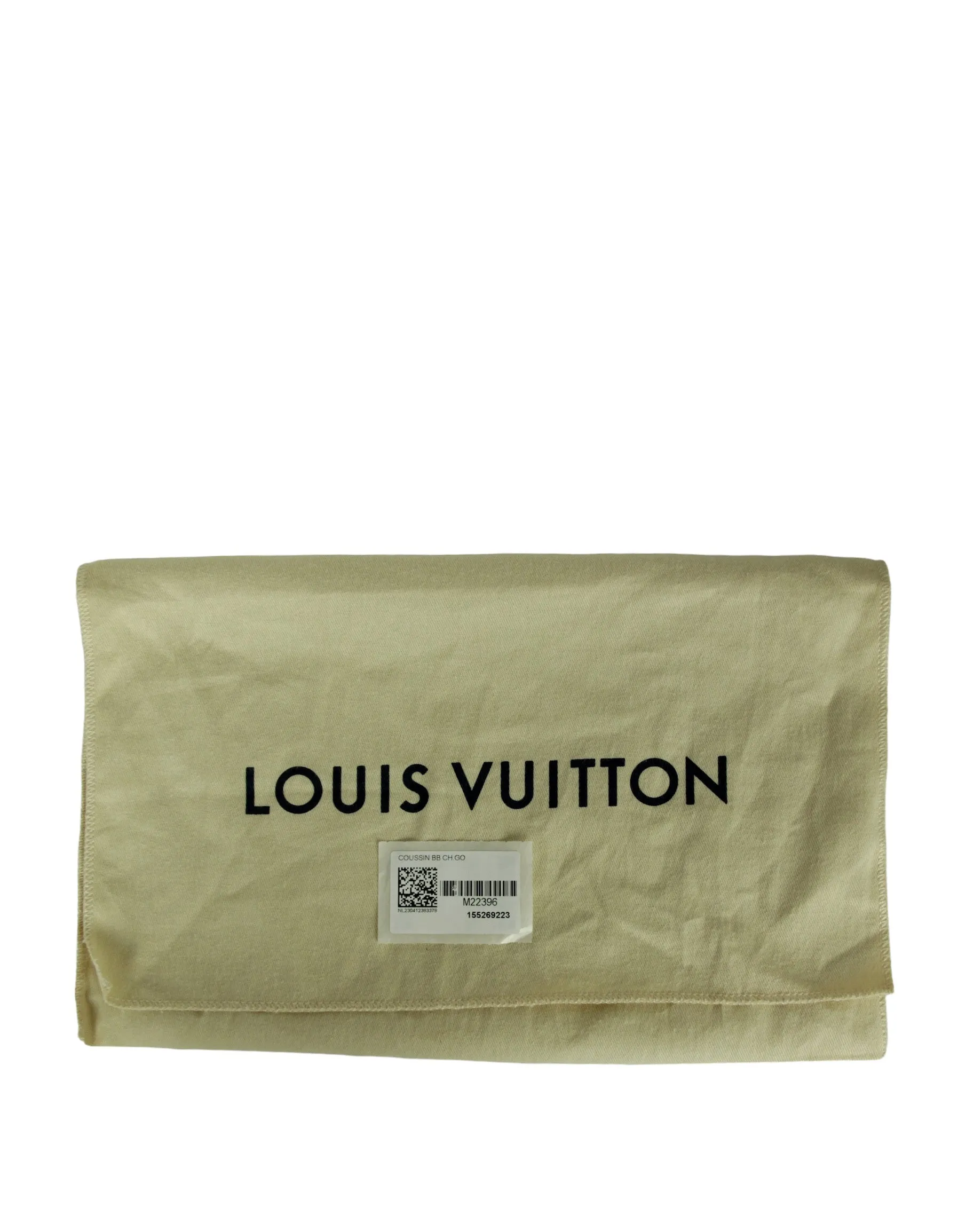 Louis Vuitton Gold Embossed Monogram Coussin BB Crossbody