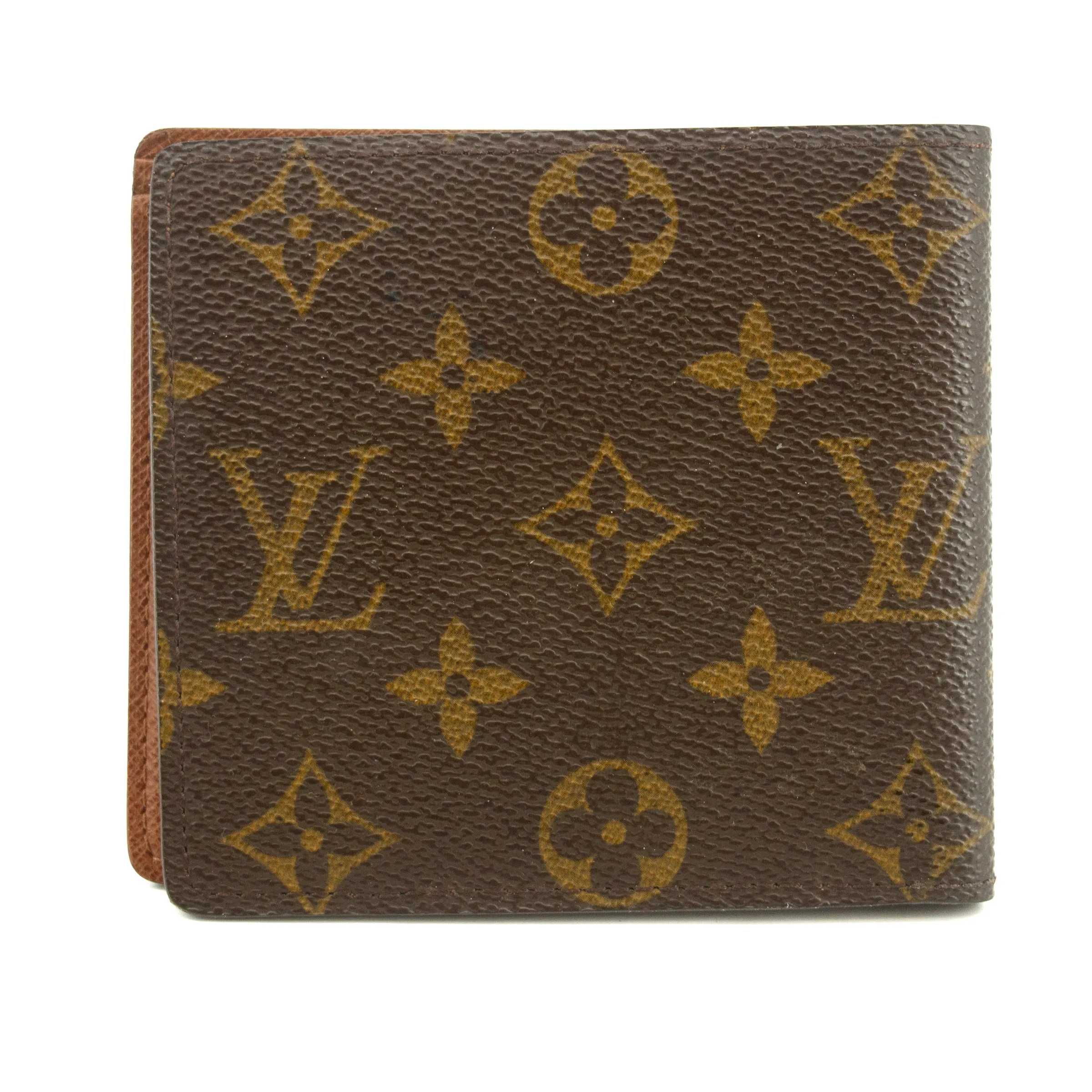 Louis Vuitton Monogram Canvas Bifold Wallet #2970