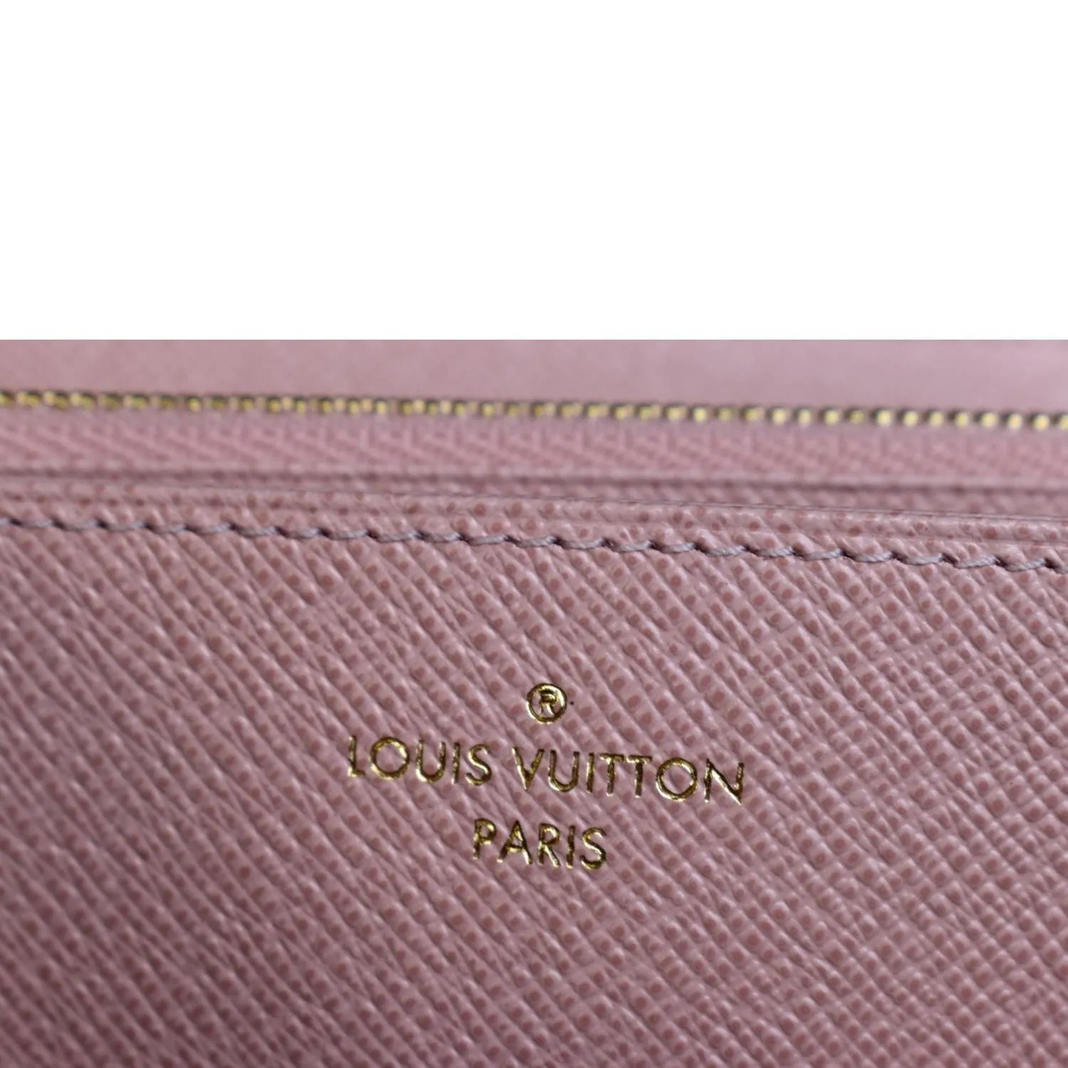 LOUIS VUITTON Monogram Canvas Zippy Wallet Brown