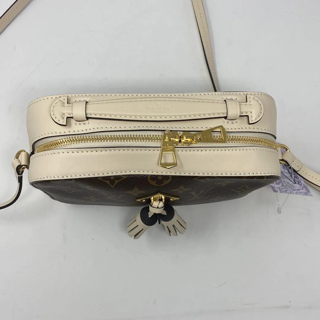 Louis Vuitton Monogram Ivory Saintonge Crossbody
