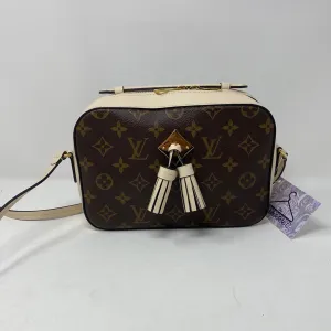 Louis Vuitton Monogram Ivory Saintonge Crossbody