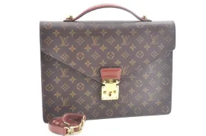 Louis Vuitton Monogram Porte Documents Bandouliere Briefcase
