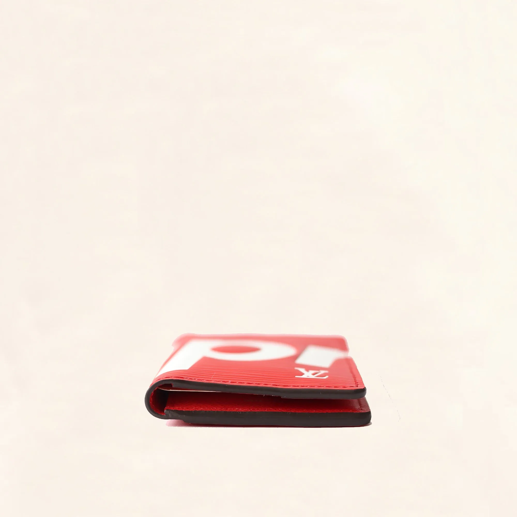 Louis Vuitton | Supreme Epi Pocket Organizer Wallet | Red