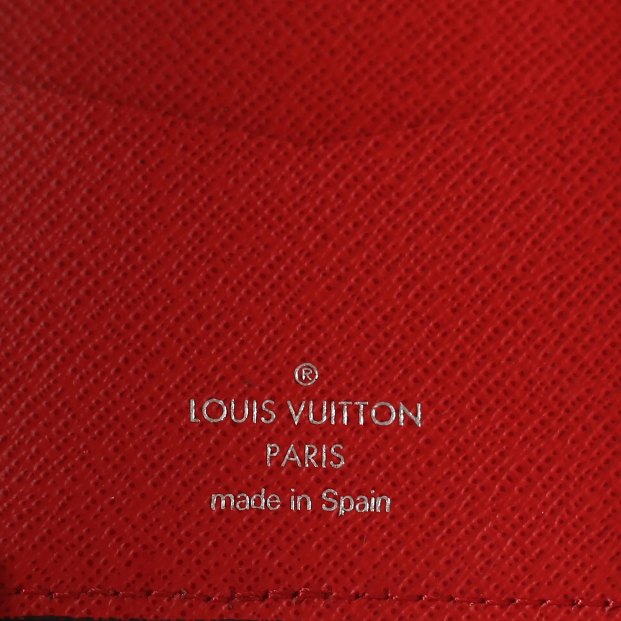 Louis Vuitton | Supreme Epi Pocket Organizer Wallet | Red