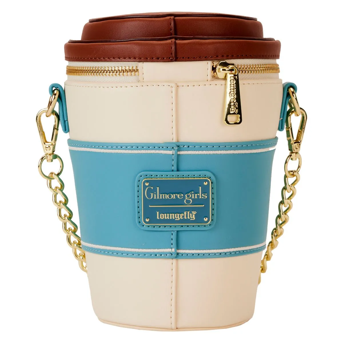 Loungefly Gilmore Girls Luke's Diner To-Go Coffee Cup Figural Crossbody Bag