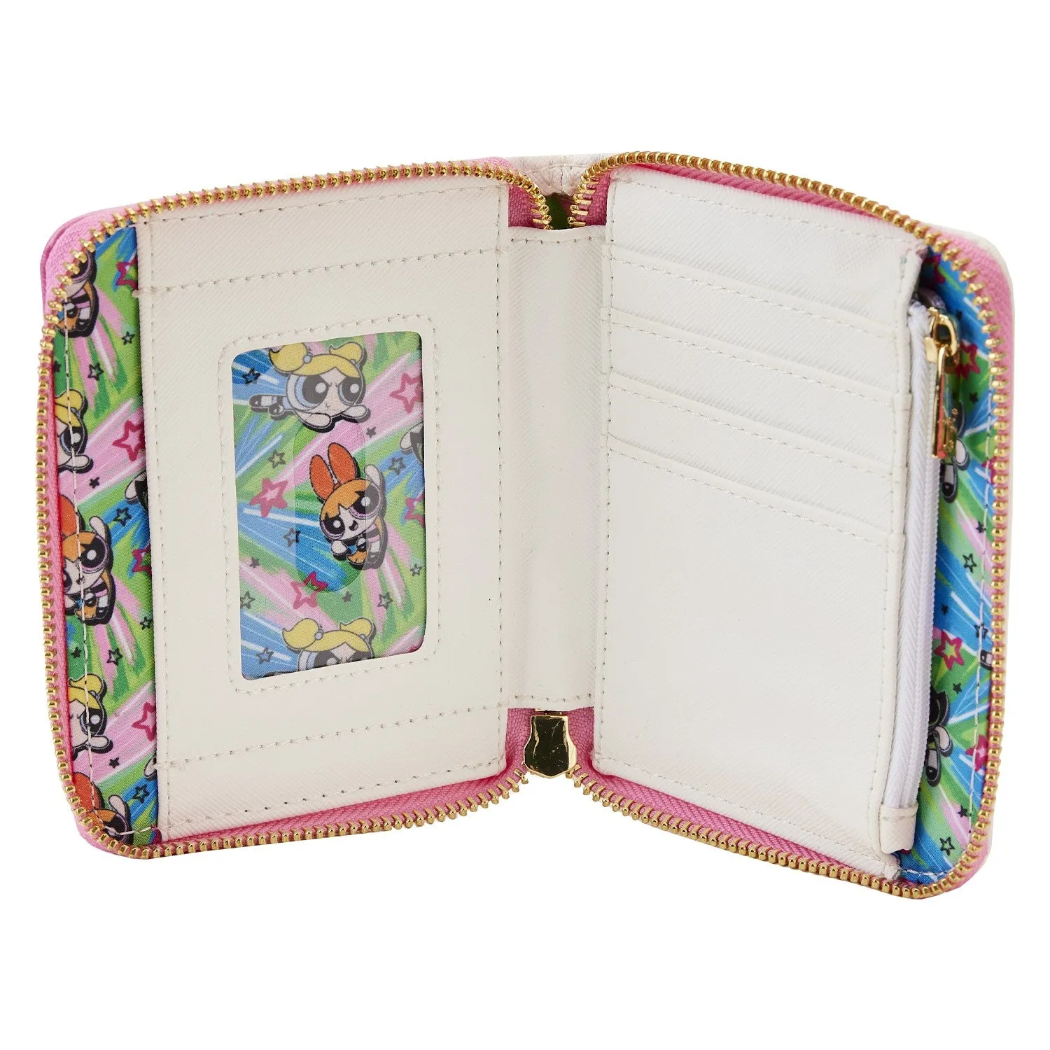 Loungefly Powerpuff Girls vs Mojo Jojo Zip Around Wallet