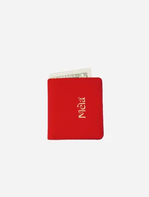 Luca Apple Leather Vegan Wallet | Lipstick Red