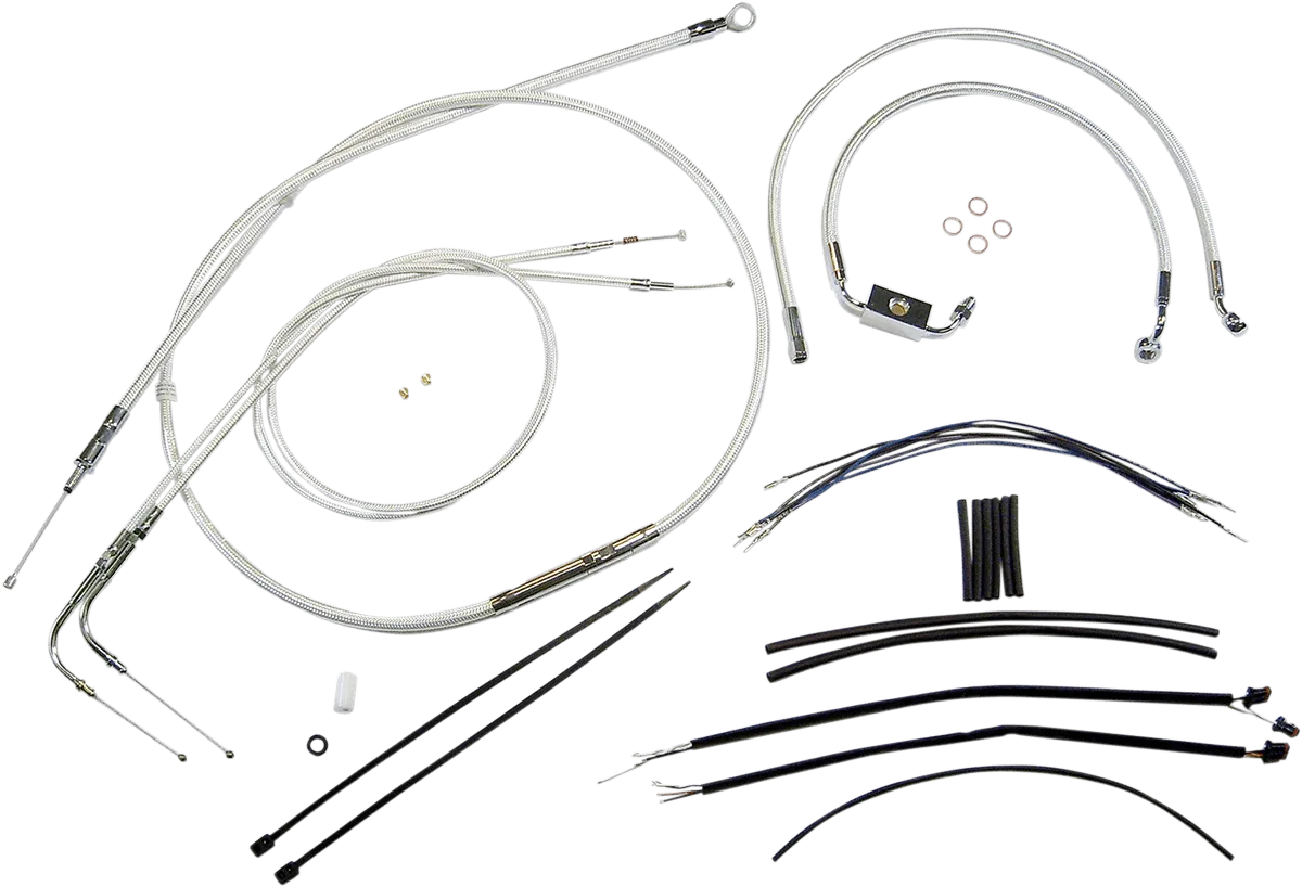 Magnum 387231 Sterling Chromite II Handlebar Installation Kit for 12-14in. Ape
