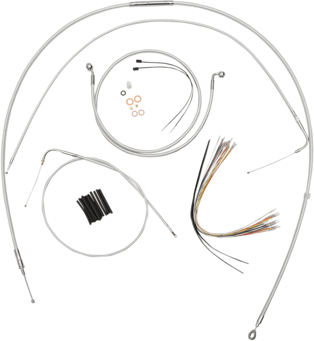 Magnum 387231 Sterling Chromite II Handlebar Installation Kit for 12-14in. Ape