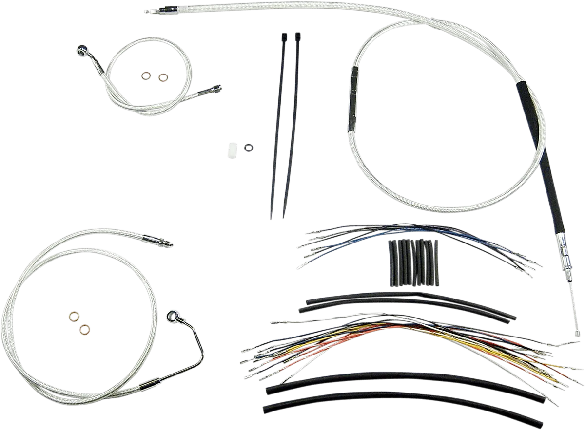 Magnum 387853 Sterling Chromite II Handlebar Installation Kit for 18-20in. Ape