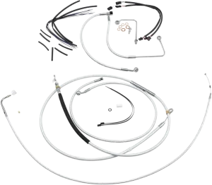 Magnum 387853 Sterling Chromite II Handlebar Installation Kit for 18-20in. Ape