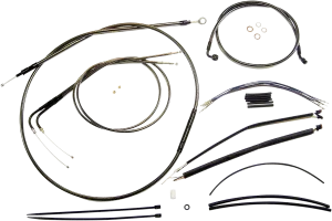 Magnum 487271 Black Pearl Handlebar Installation Kit for 12-14in. Ape