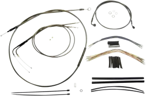 Magnum 487571 Black Pearl Handlebar Installation Kit for 12-14in. Ape