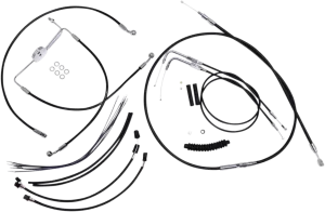 Magnum 489201 Black Vinyl XR Handlebar Installation Kit for 12-14in. Ape