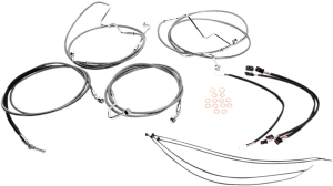 Magnum 589751 Stainless Steel XR Handlebar Installation Kit for 12-14in. Ape