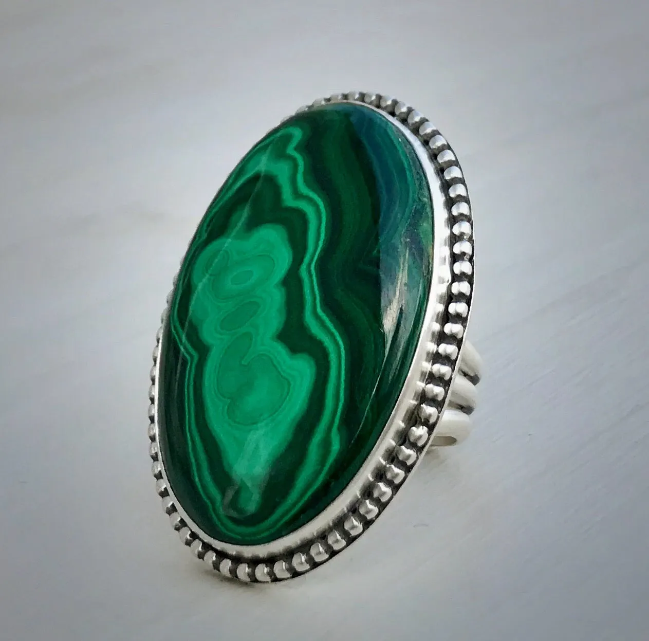 Malachite Ring