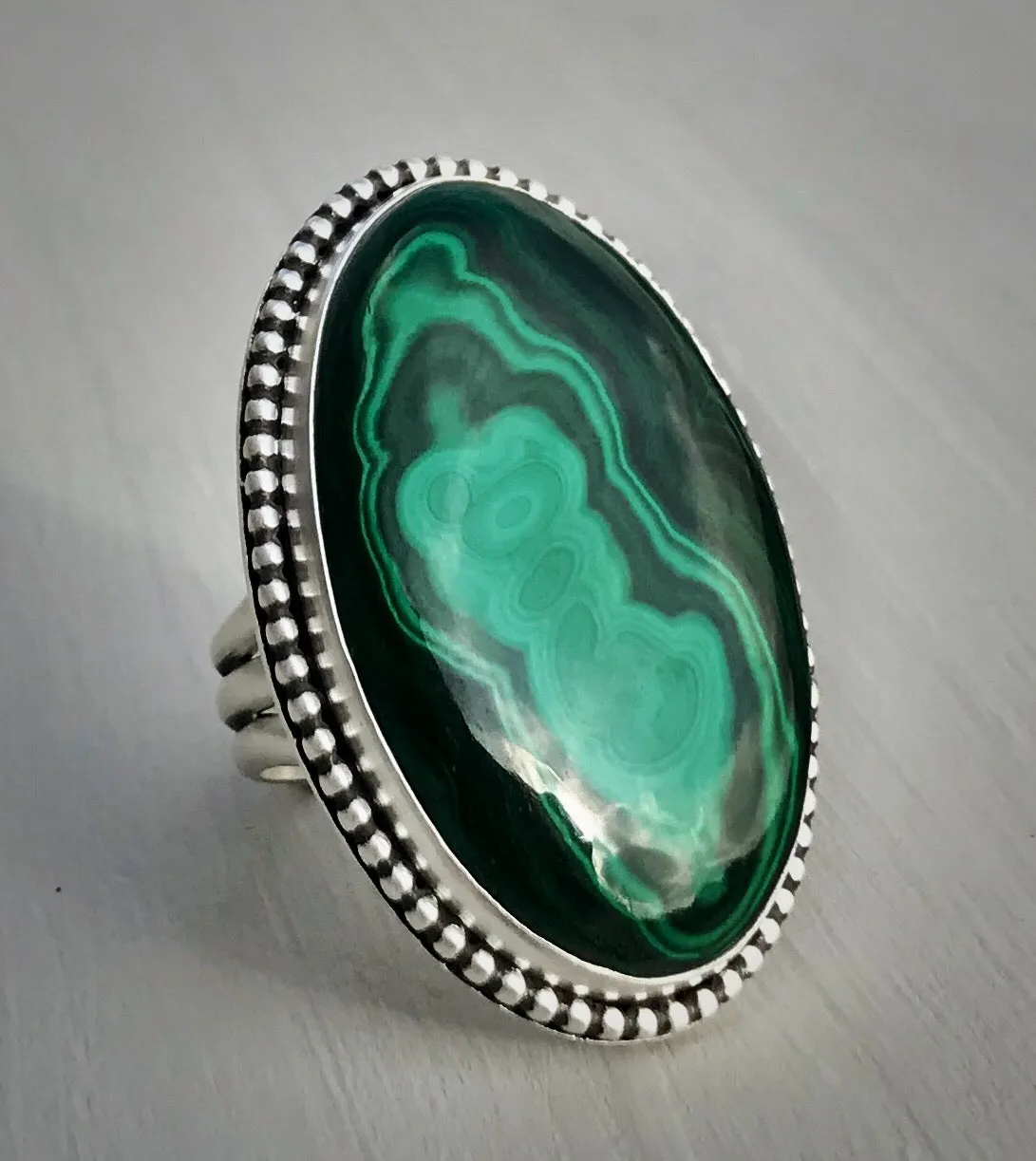 Malachite Ring