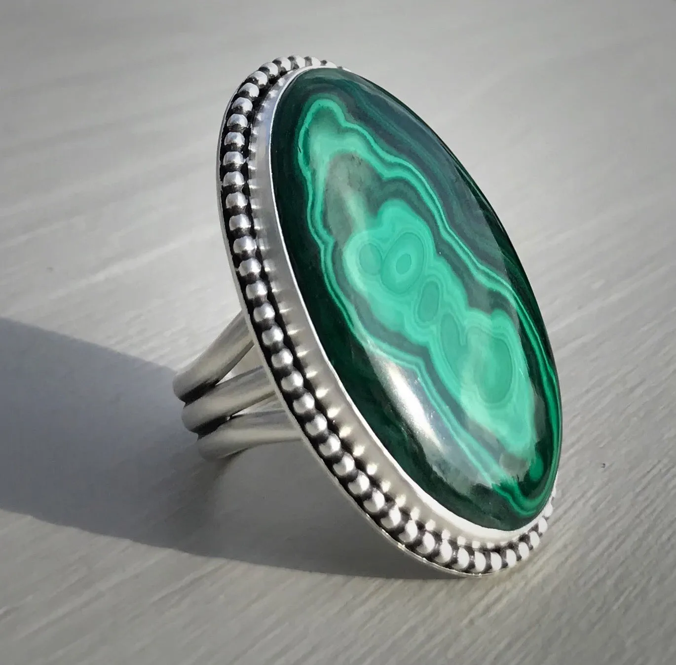Malachite Ring