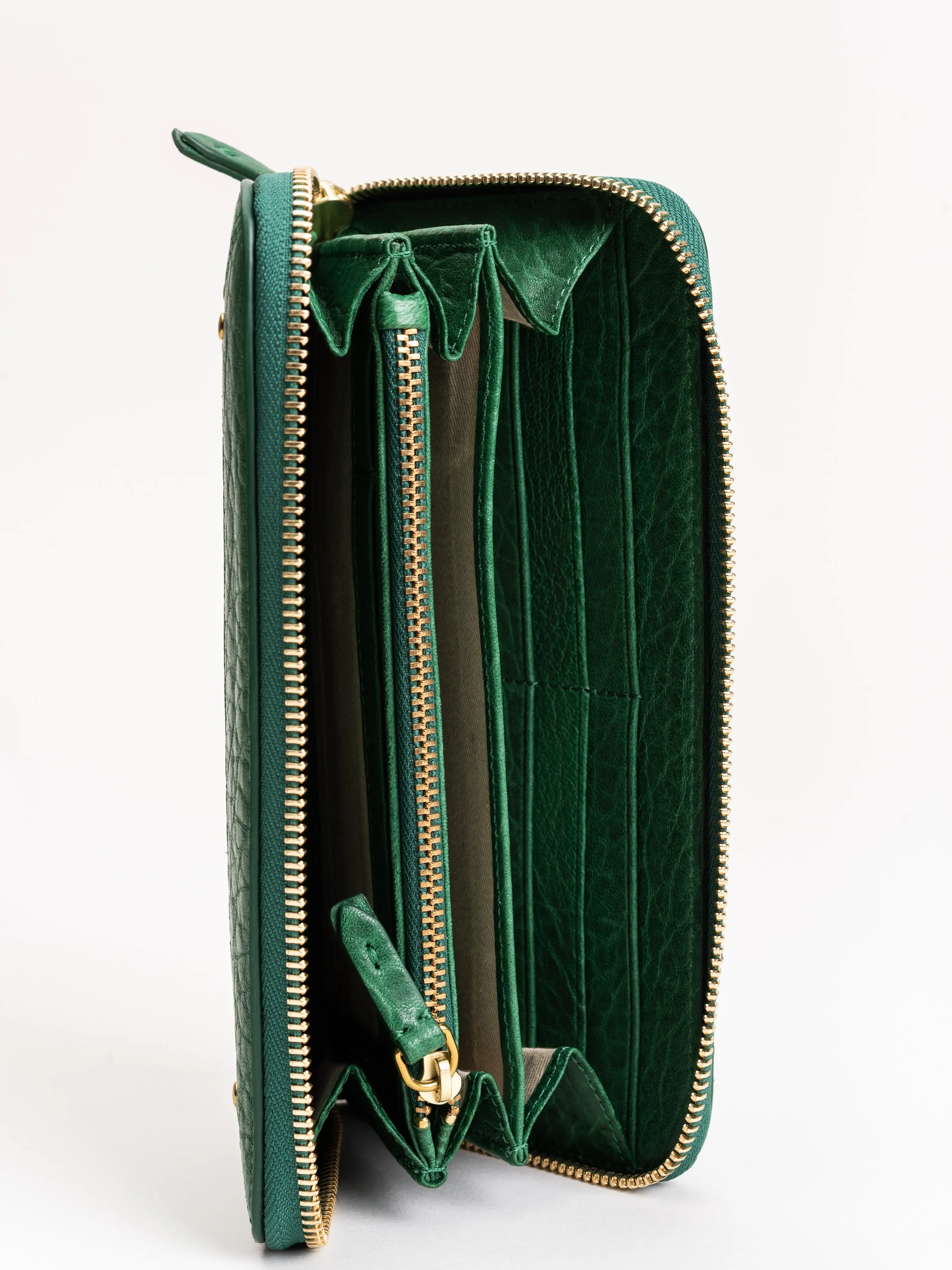 malcolm wallet - green
