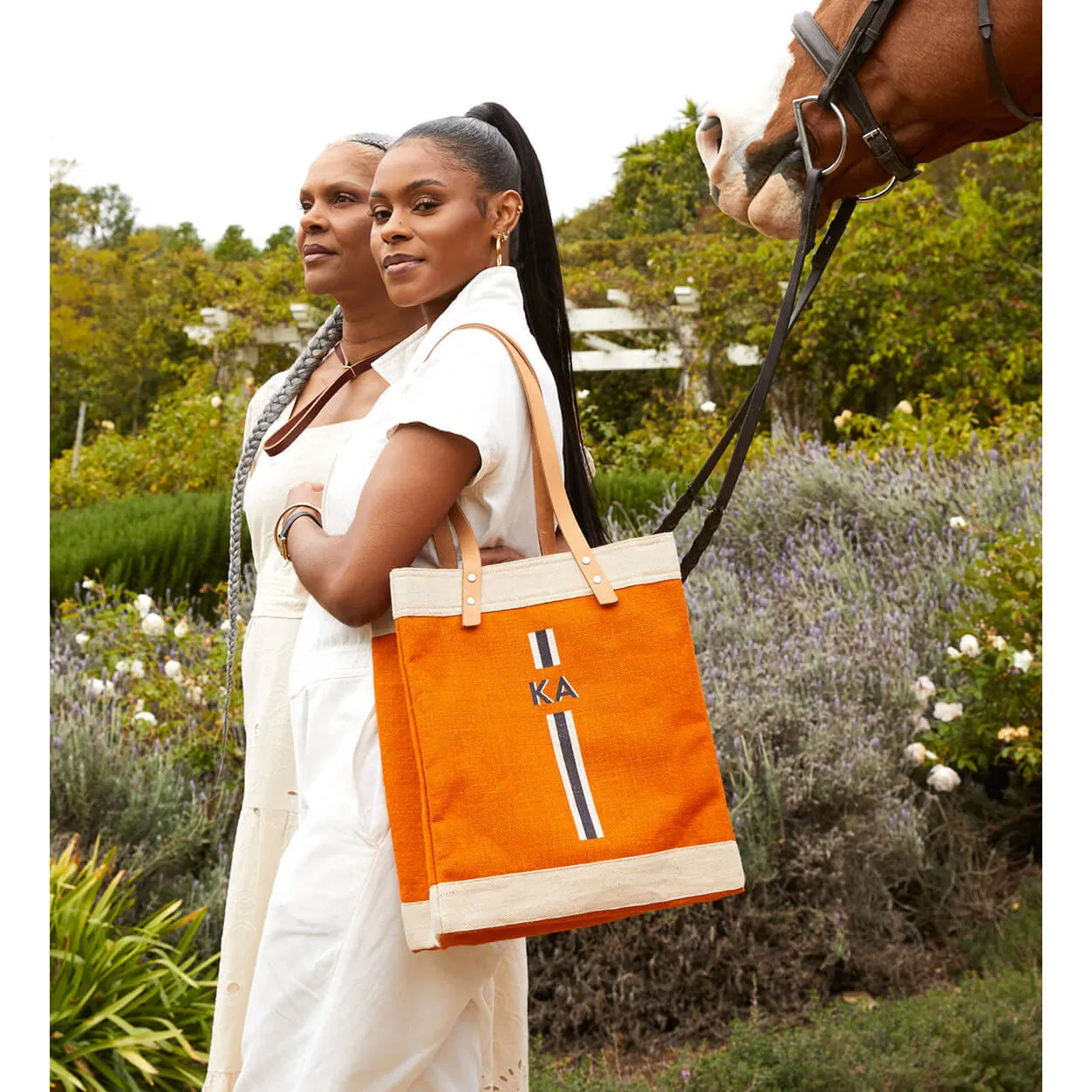 Market Bag in Citrus (003OR) | Estimated Delivery: April 2025