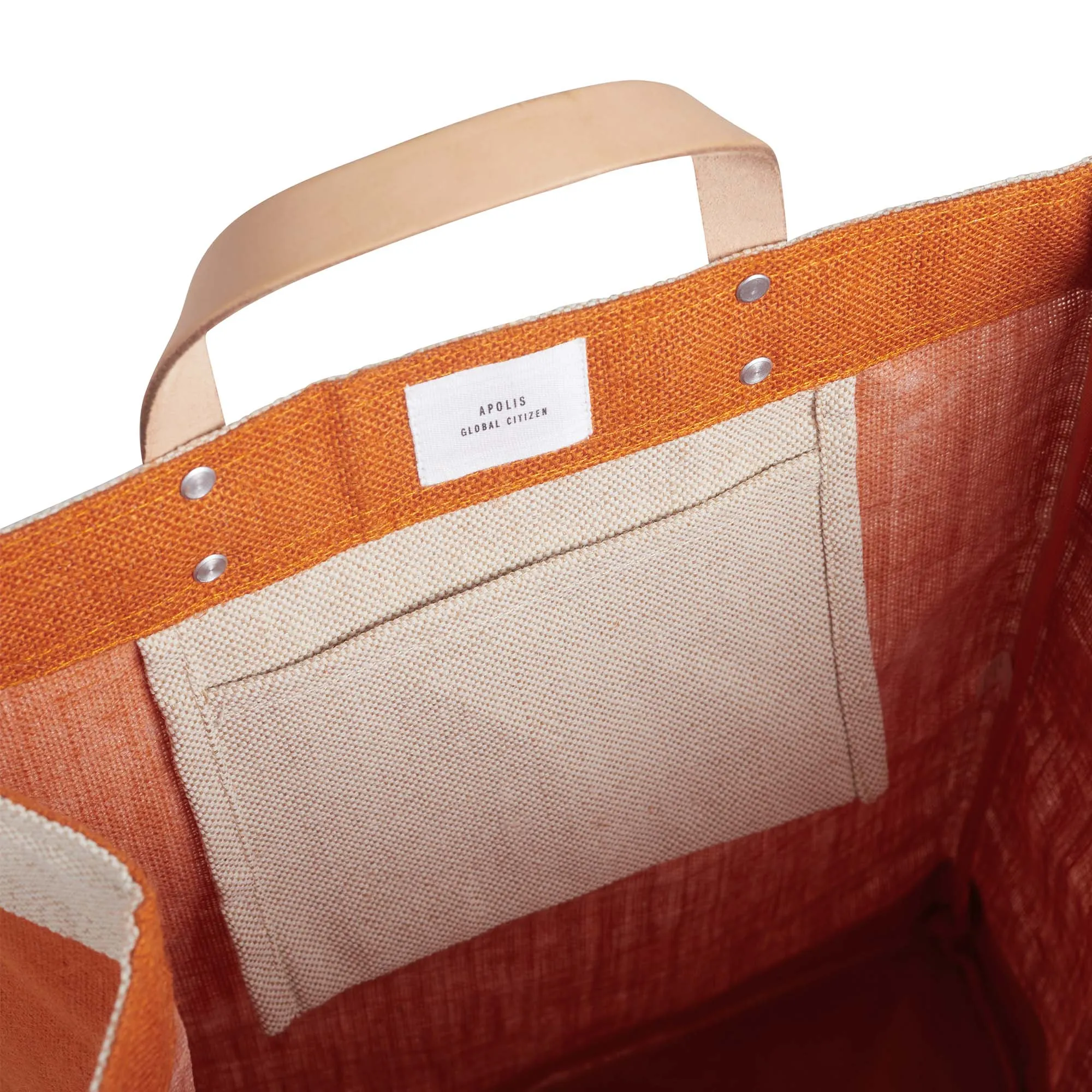 Market Bag in Citrus (003OR) | Estimated Delivery: April 2025