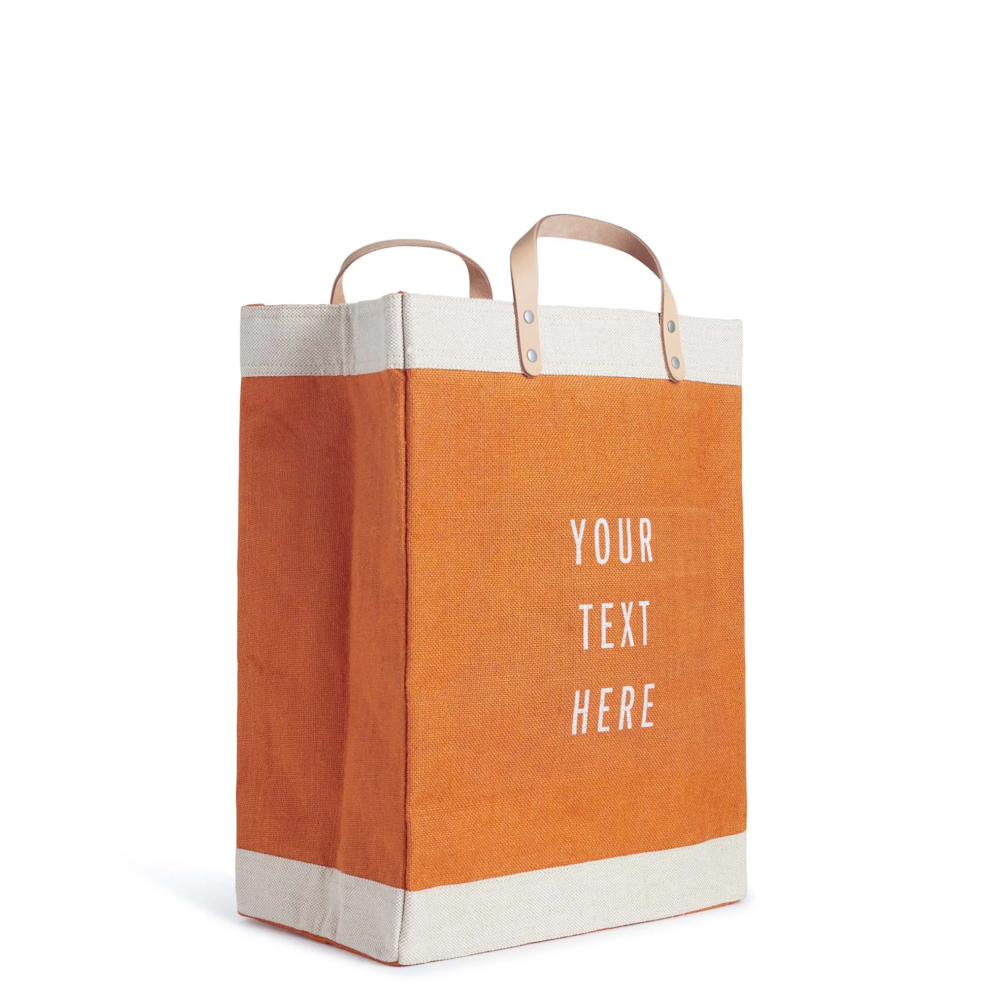 Market Bag in Citrus (003OR) | Estimated Delivery: April 2025