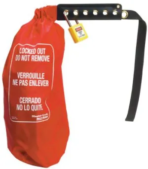 Master Lock Safety Series Oversized Plug & Hoist Control Covers, 10 in dia., 453XL