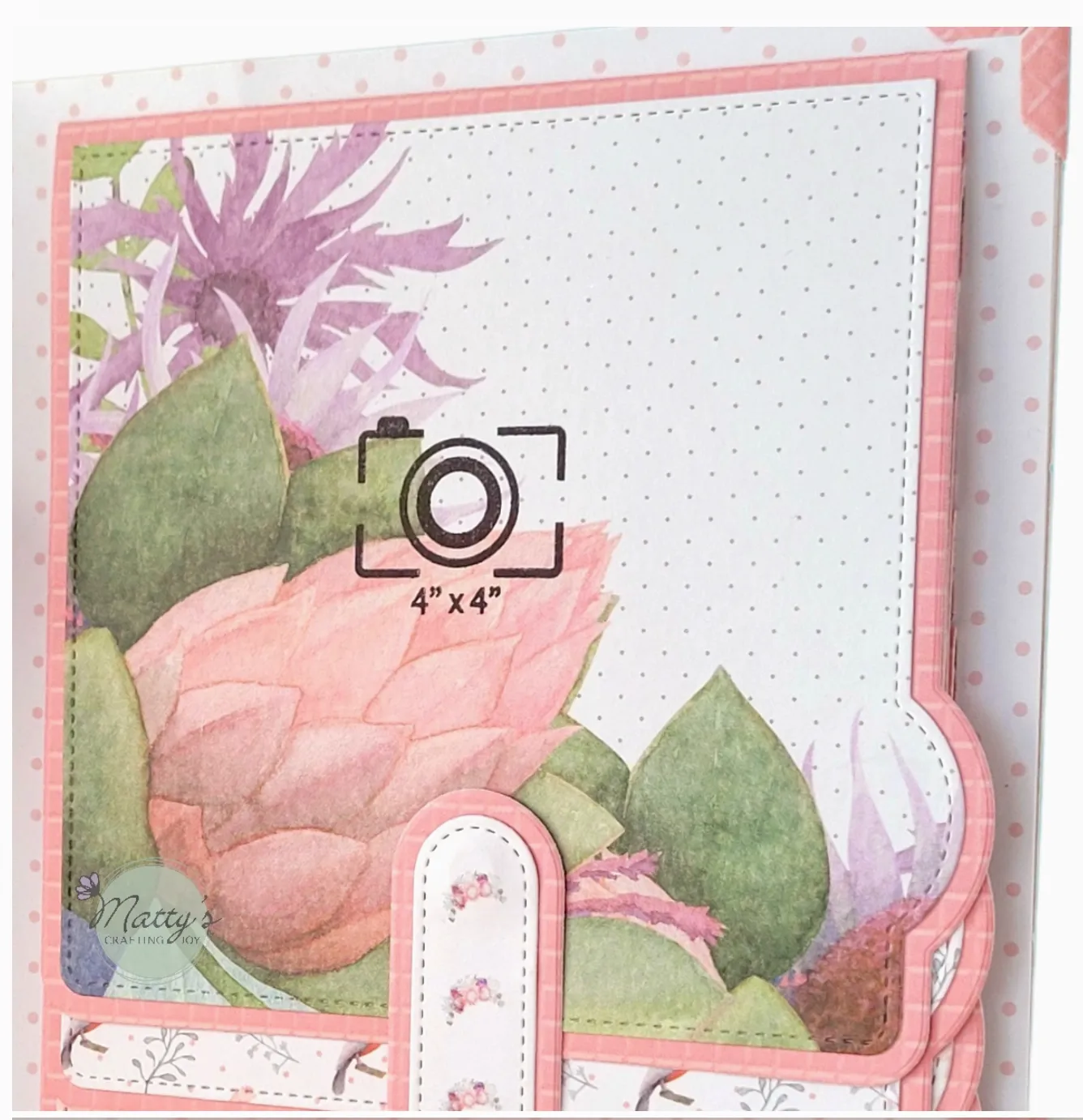 Matty's Crafting Joy Square Waterfall Flap Die