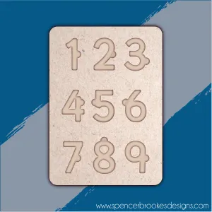 MDF Numbers Puzzle