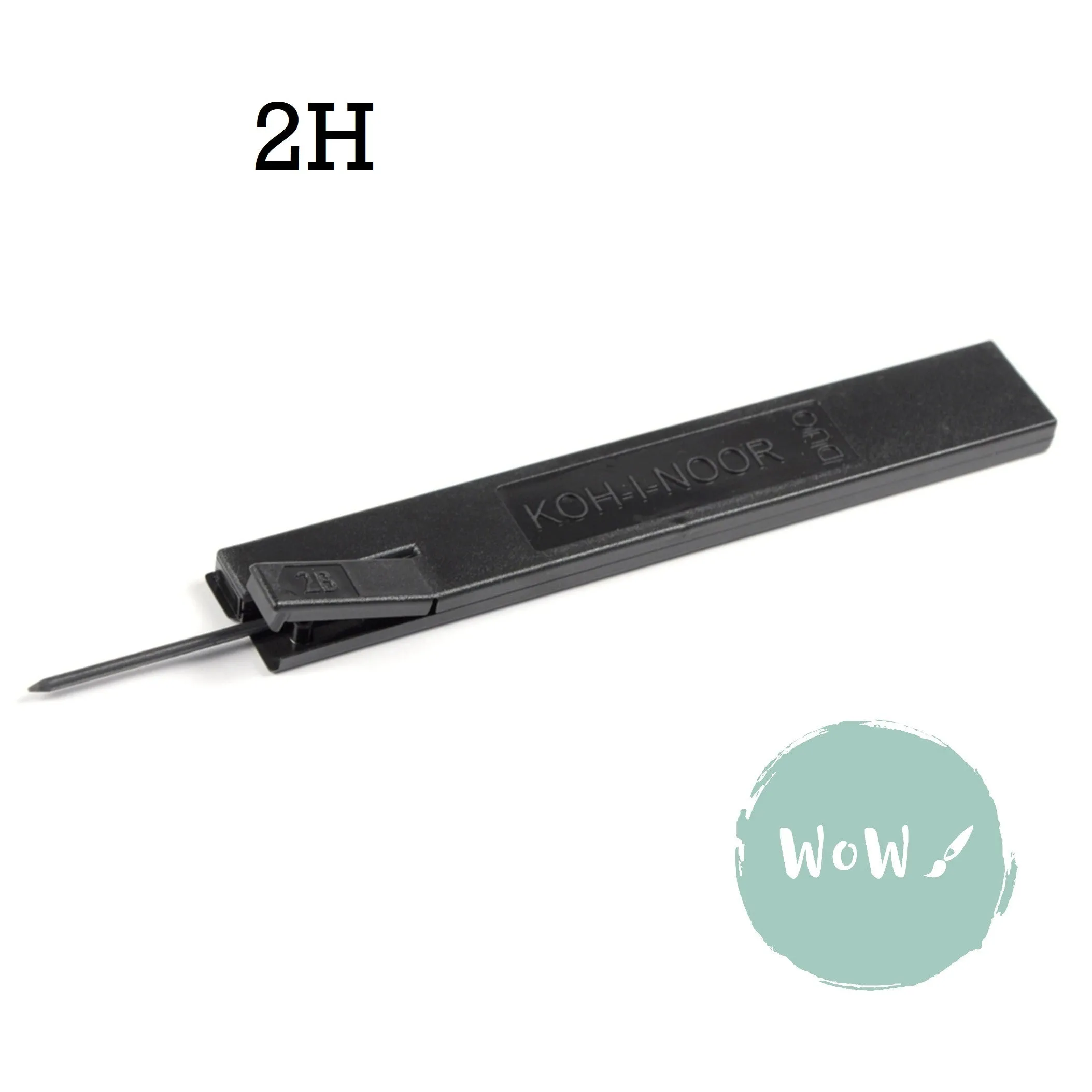 MECHANICAL CLUTCH PENCIL – 2mm – LEADS Koh-i-noor- Pack of 2 – 2H