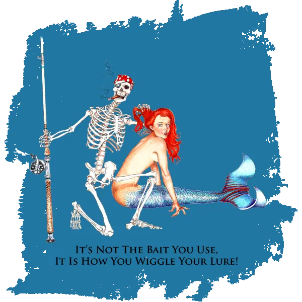 Mermaid & The Fisherman  T-Shirt