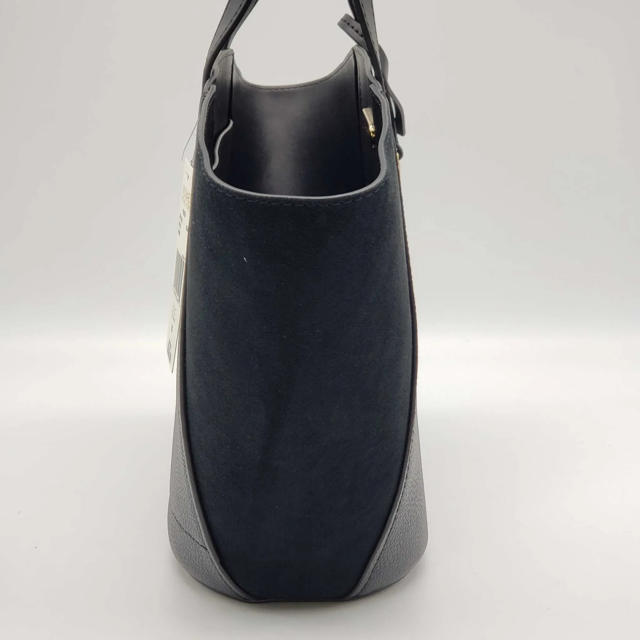 Michael Kors Portia Black Leather Tote Bag