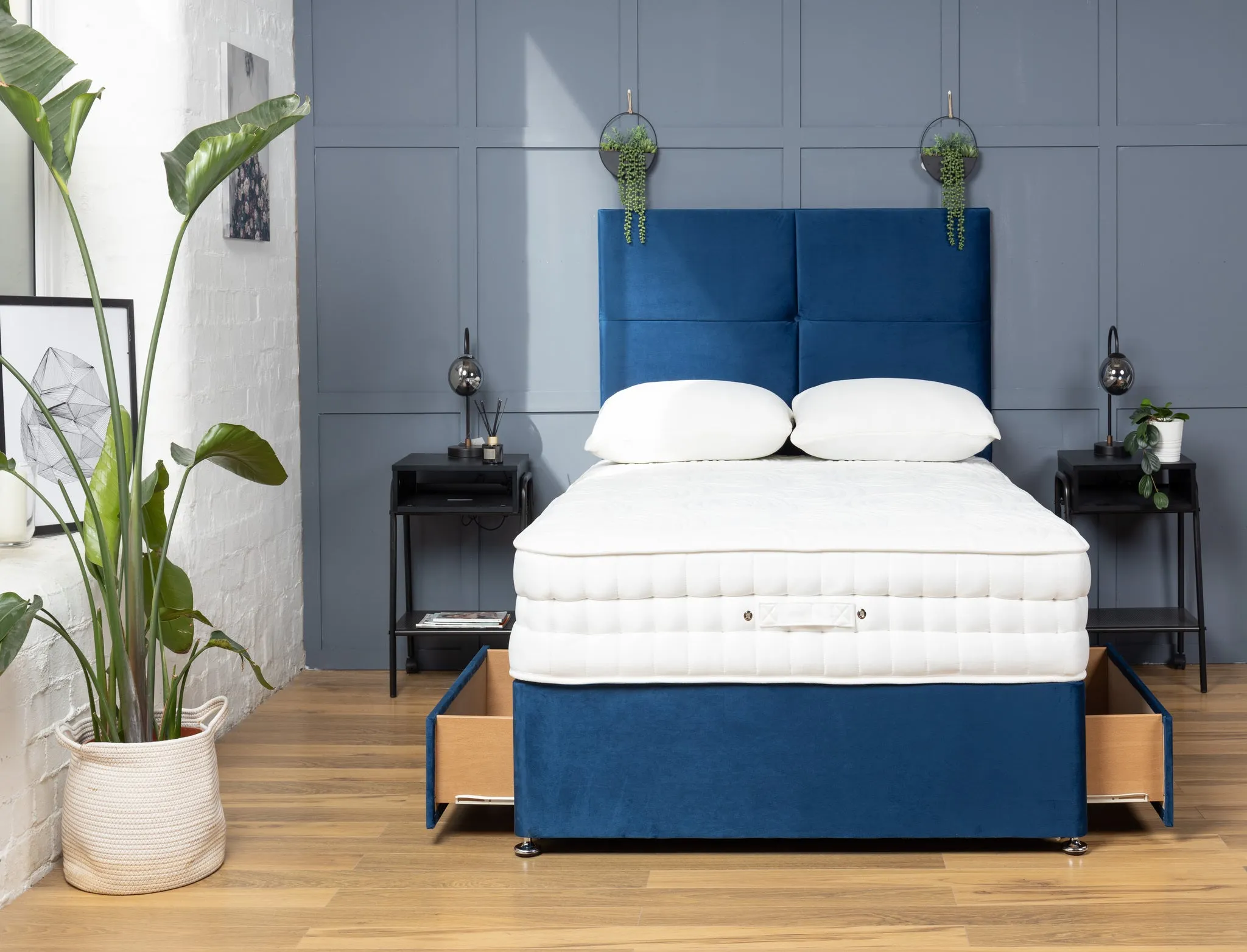 Milan Divan Bed Set With Mattress Options